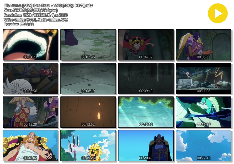 원피스 1170화 (2026) - One Piece - 1170 [1080p HEVC]