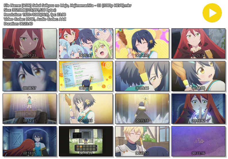 세계 최강의 마녀, 시작했습니다 03화 (2026) - Sekai Saikyou no Majo, Hajimemashita - 03 [1080p HEVC]