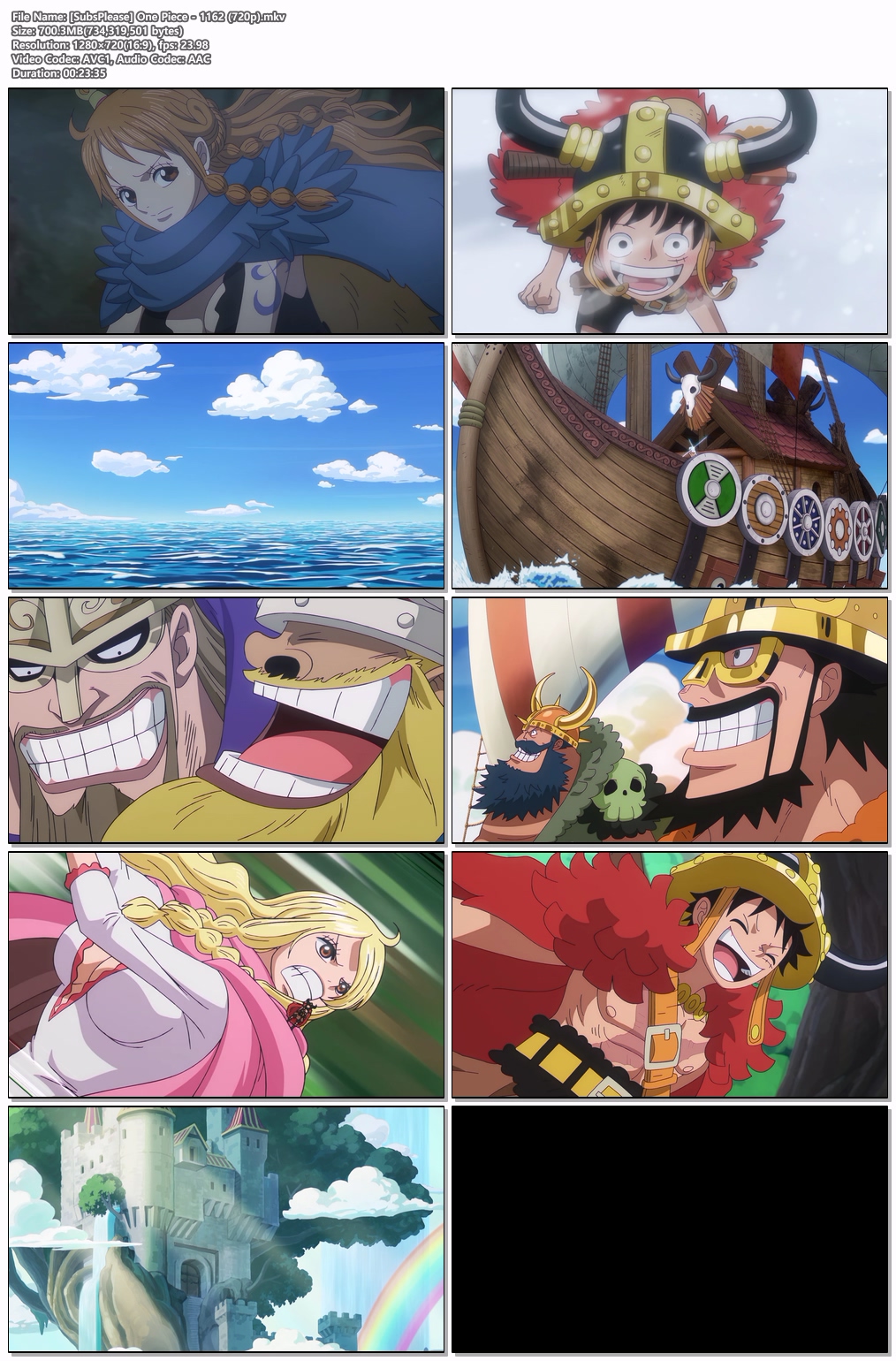 원피스(ONE PIECE) 1162화 [720p] [SubsPlease]