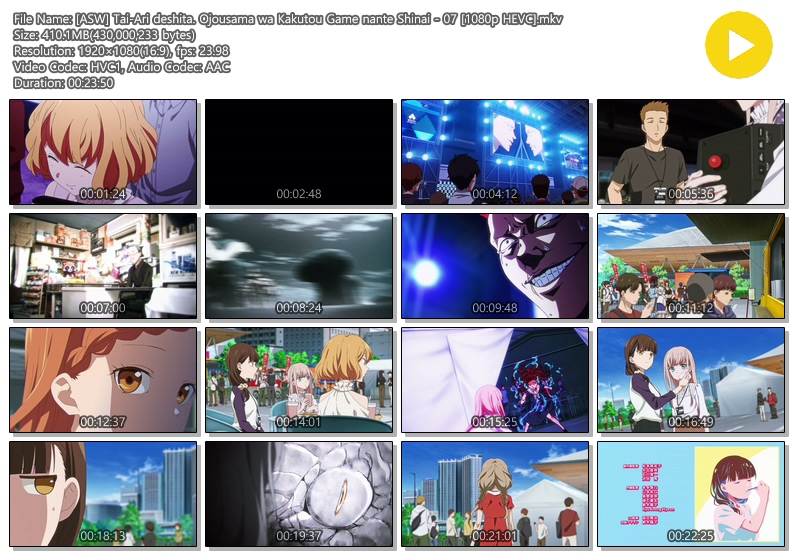 대전 감사합니다 ~숙녀는 격투 게임을 안 해요~ 07화 (2026) - Tai-Ari deshita. Ojousama wa Kakutou Game nante Shinai - 07 