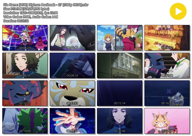 디지몬 비트브레이크 27화 (2026) - Digimon Beatbreak - 27 [1080p HEVC]