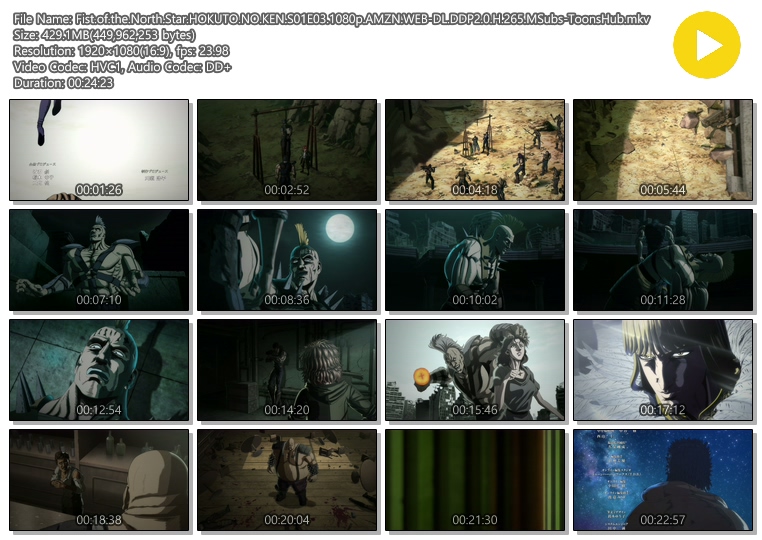 북두의 권 03화 (2026) - Fist.of.the.North.Star.HOKUTO.NO.KEN.S01E03.1080p.AMZN.WEB-DL.DDP2.0.H.265.MSubs-