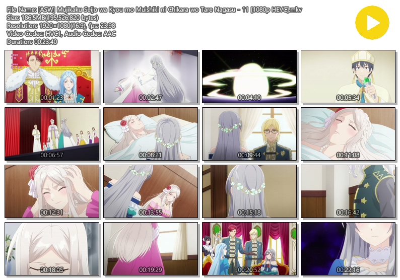 무자각한 성녀는 오늘도 무의식적으로 힘을 흘린다 11화 (2026) - Mujikaku Seijo wa Kyou mo Muishiki ni Chikara wo Tare Nagasu