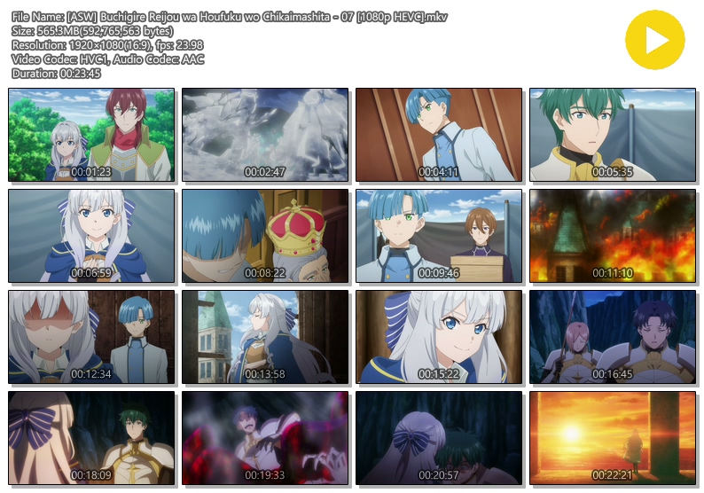 열받은 영애는 복수를 다짐했습니다 07화 (2026) - Buchigire Reijou wa Houfuku wo Chikaimashita - 07 [1080p HEVC]