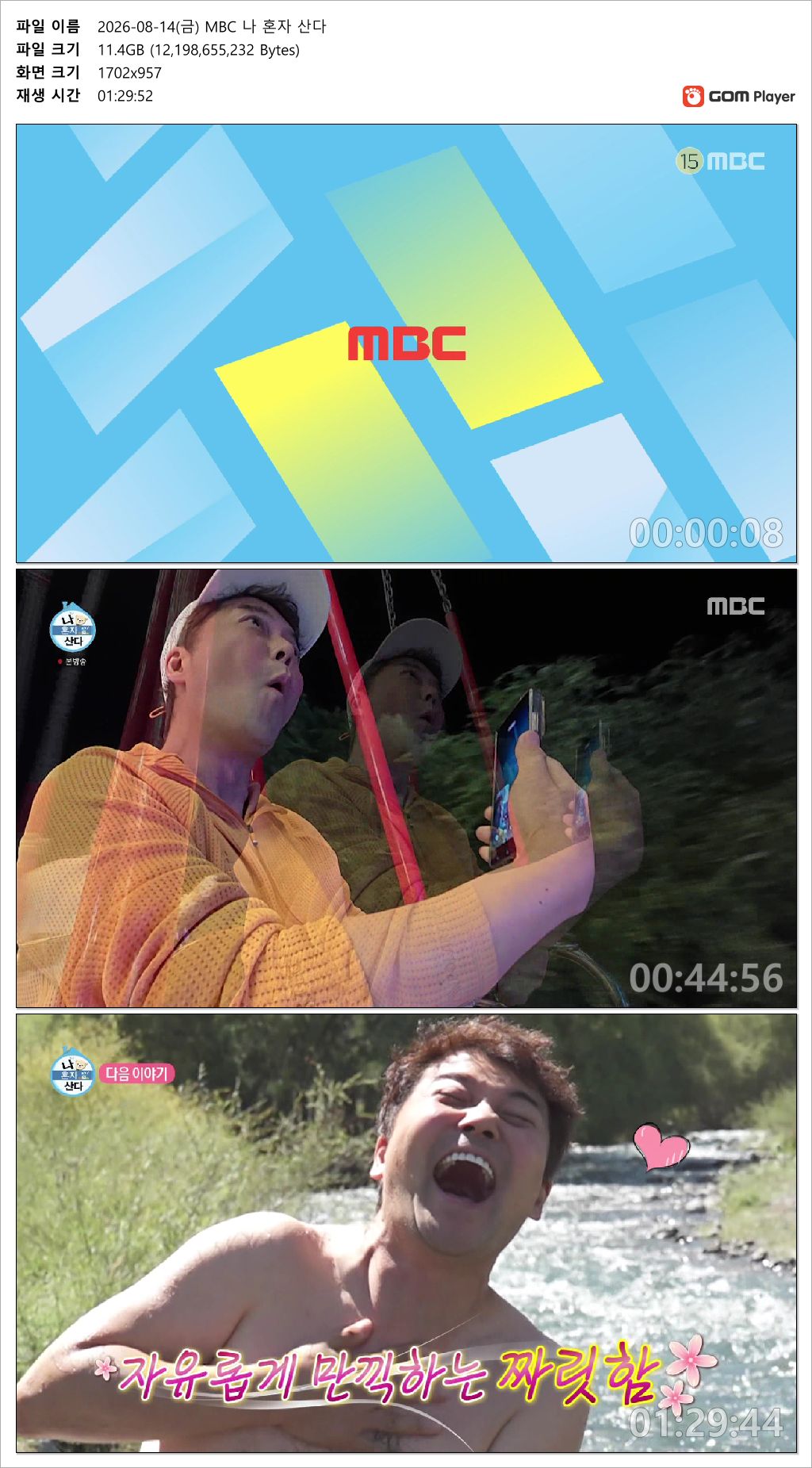 나 혼자 산다.260814.HDTV.MPEG2.1080i