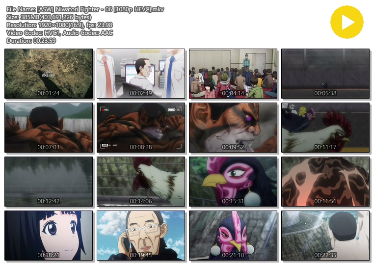 치킨 파이터 06화 (2026) - Niwatori Fighter - 06 [1080p HEVC]