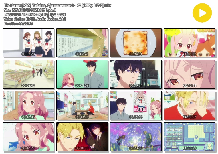 두 남자와 룸쉐어 중입니다! 02화 (2026) - Tadaima, Ojamasaremasu! - 02 [1080p HEVC]