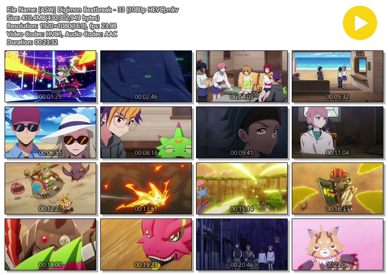 디지몬 비트브레이크 33화 (2026) - Digimon Beatbreak - 33 [1080p HEVC]