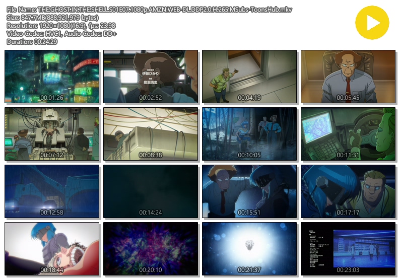 공각기동대 07화 (2026) - THE.GHOST.IN.THE.SHELL.S01E07.1080p.AMZN.WEB-DL.DDP2.0.H.265.MSubs-ToonsHub