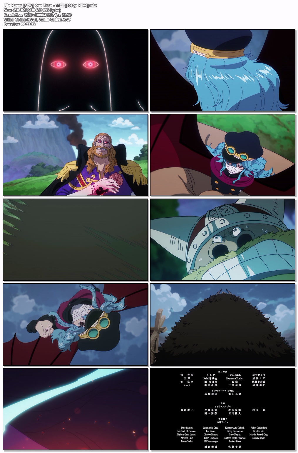 원피스(ONE PIECE) 1180화 [1080p] [ASW]