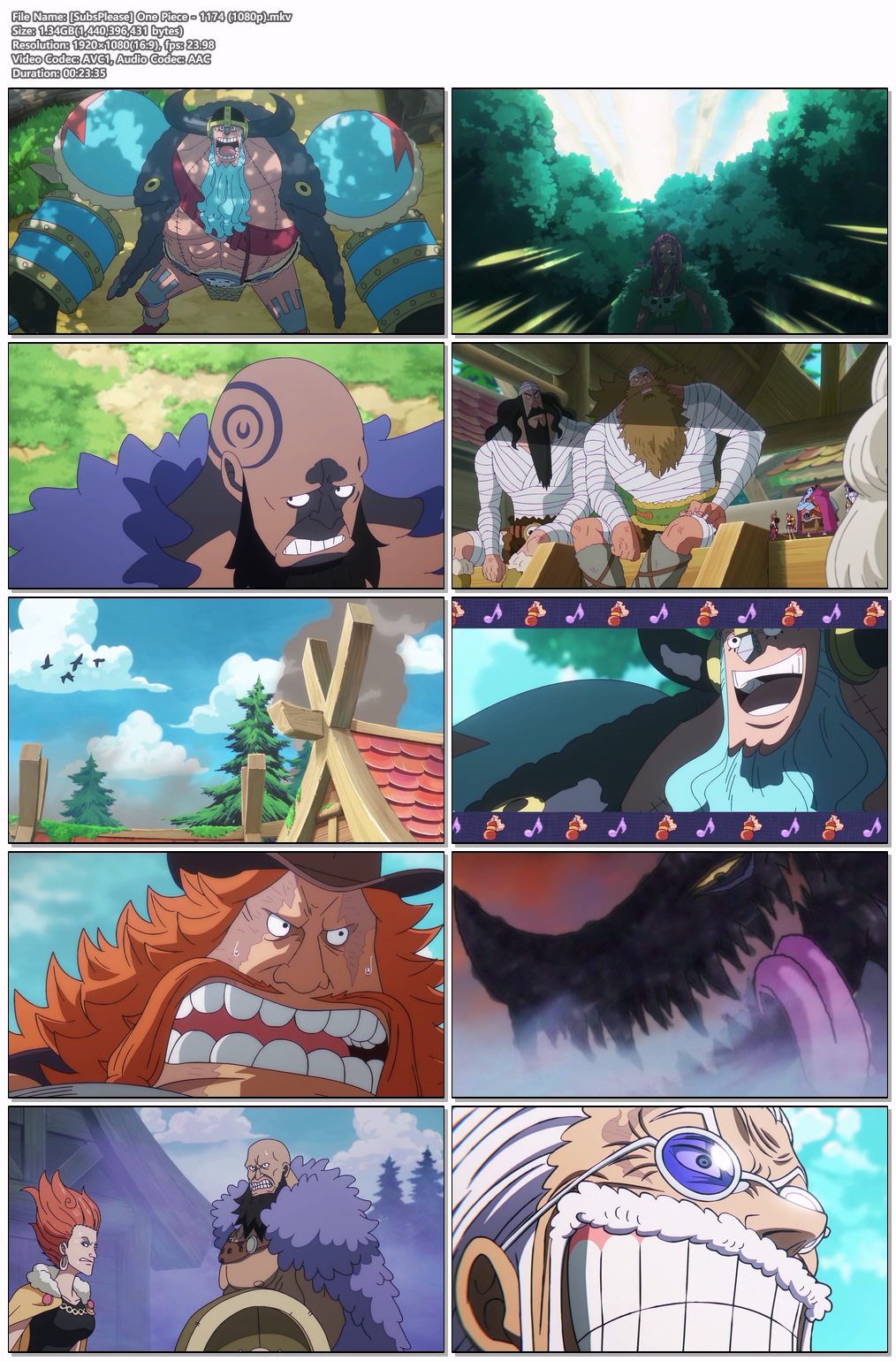 원피스(ONE PIECE) 1174화 [1080p] [SubsPlease]