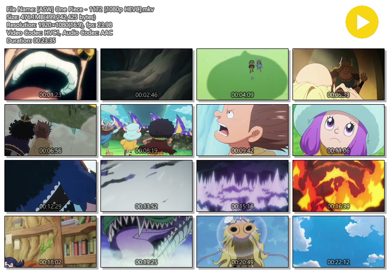 원피스 1172화 (2026) - One Piece - 1172 [1080p HEVC]