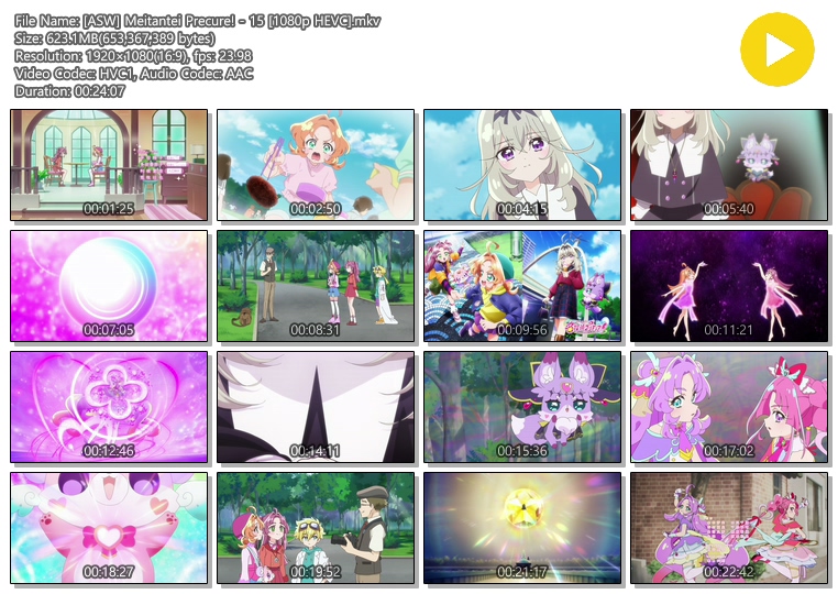명탐정 프리큐어! 15화 (2026) - Meitantei Precure! - 15 [1080p HEVC]
