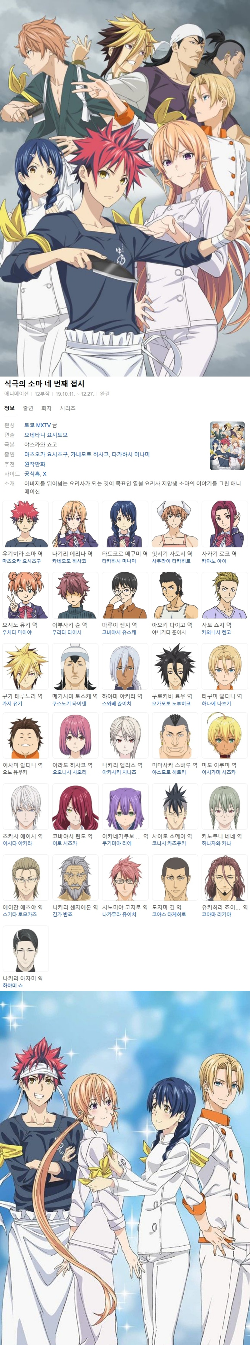 식극의 소마 4기 01~12화 完