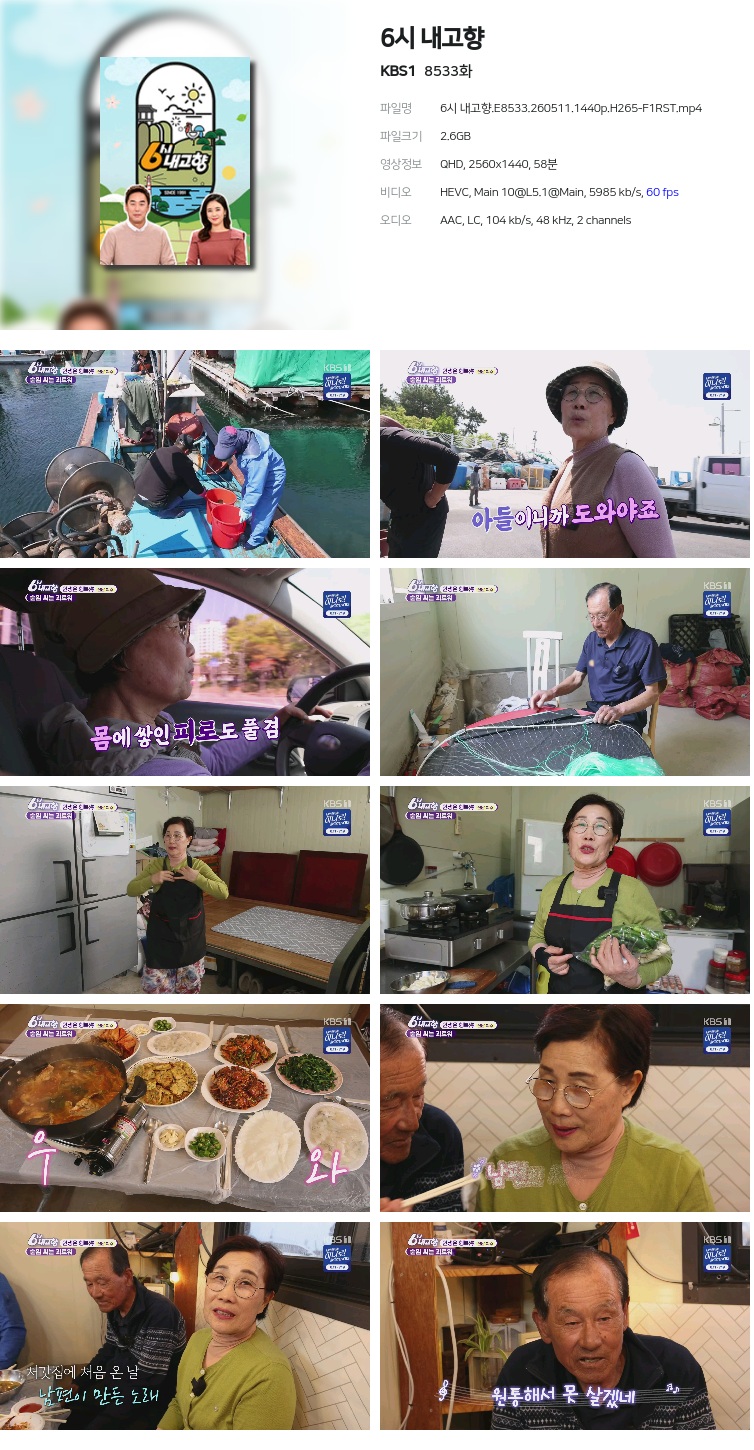 6시 내고향.E8533.260511.1440p.H265-F1RST