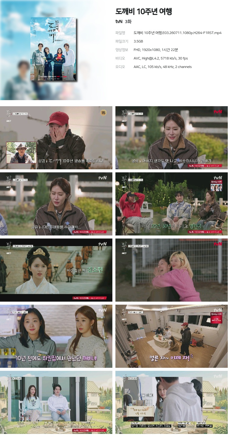 도깨비 10주년 여행.E03.260711.1080p.H264-F1RST