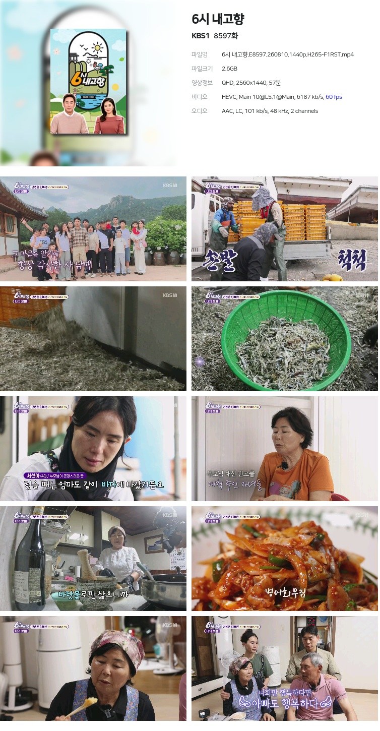 6시 내고향.E8597.260810.1440p.H265-F1RST