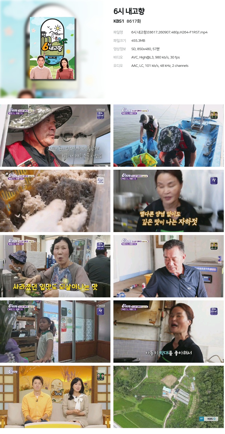 6시 내고향.E8617.260907.480p.H264-F1RST